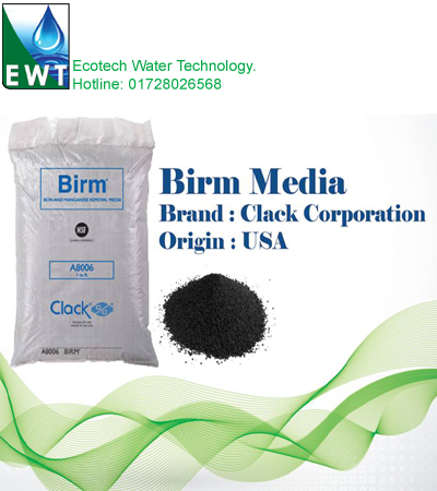 Birm Media for Iron Removal Plant